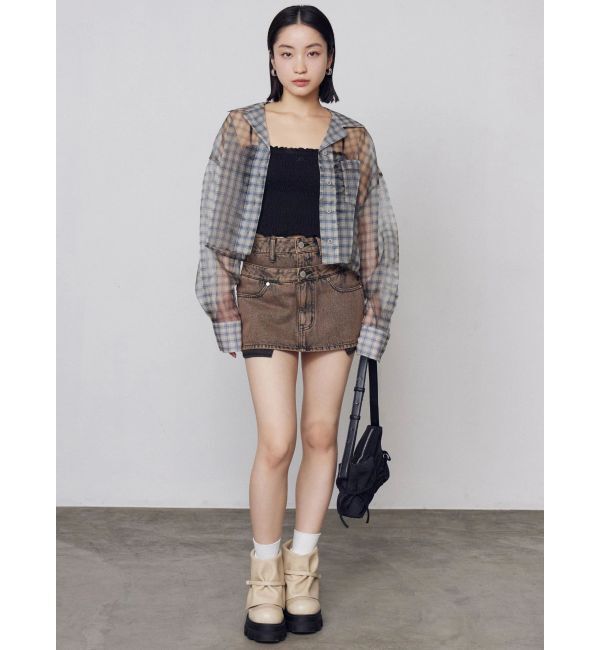 EMODA「エアリーショートシャツ」|シャツ・ブラウス|