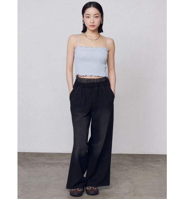 EMODA「レイヤードロゴスウェットパンツ」|その他|