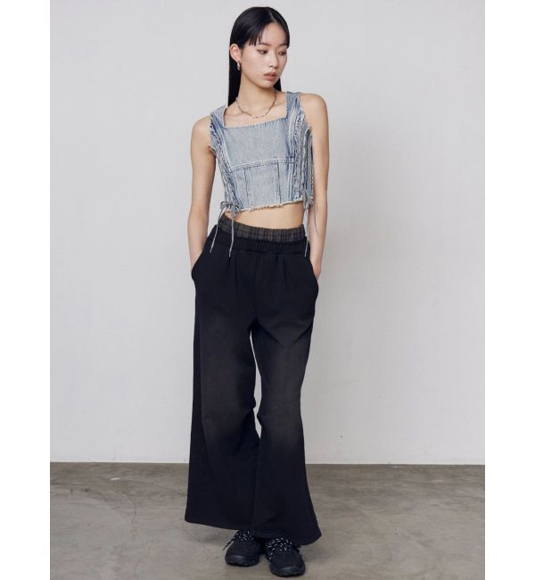 EMODA「レイヤードロゴスウェットパンツ」|その他|