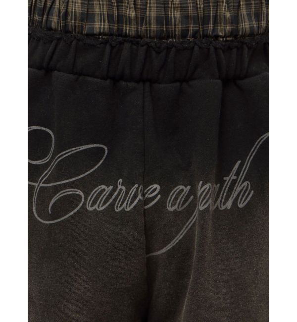 EMODA「レイヤードロゴスウェットパンツ」|その他|