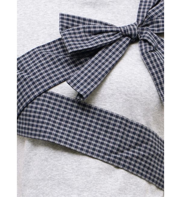 EMODA「リボンテープTシャツ」|Tシャツ・カットソー|