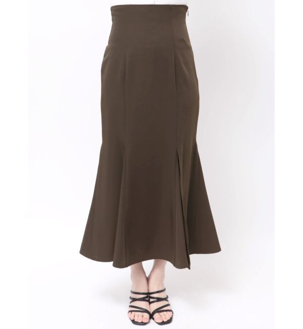 MERCURYDUO「バックレースアップストレッチマーメイドスカート」|スカート|