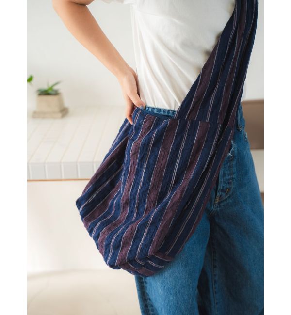 Ungrid「ストライプショルダーバッグ」|ショルダー・メッセンジャー|