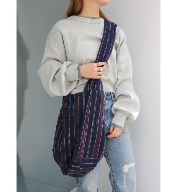 Ungrid「ストライプショルダーバッグ」|ショルダー・メッセンジャー|
