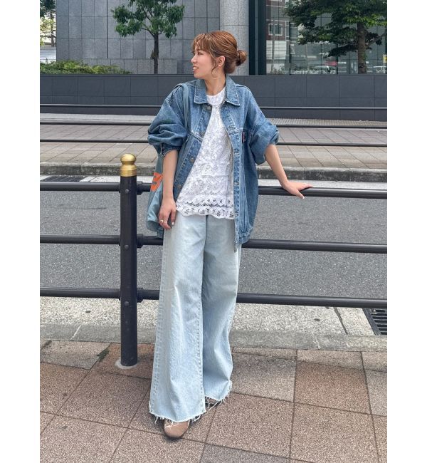 Ungrid「バテンレーストップス」|Tシャツ・カットソー|