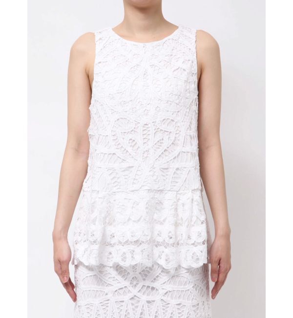 Ungrid「バテンレーストップス」|Tシャツ・カットソー|