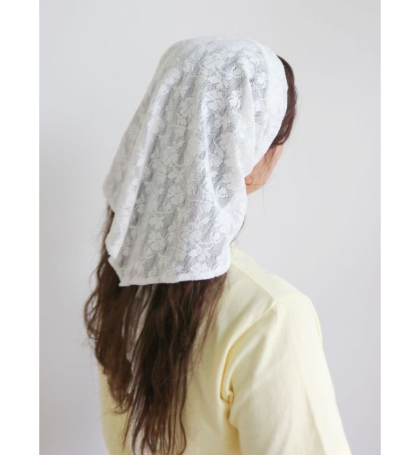 Ungrid「レーススカーフ」|バンダナ・スカーフ|
