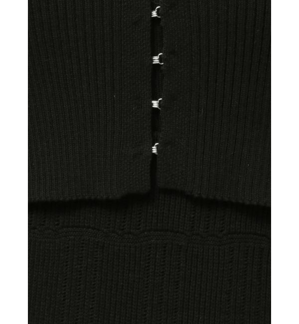 LAGUNAMOON「カーデセットパターンニットワンピース」|ワンピース|