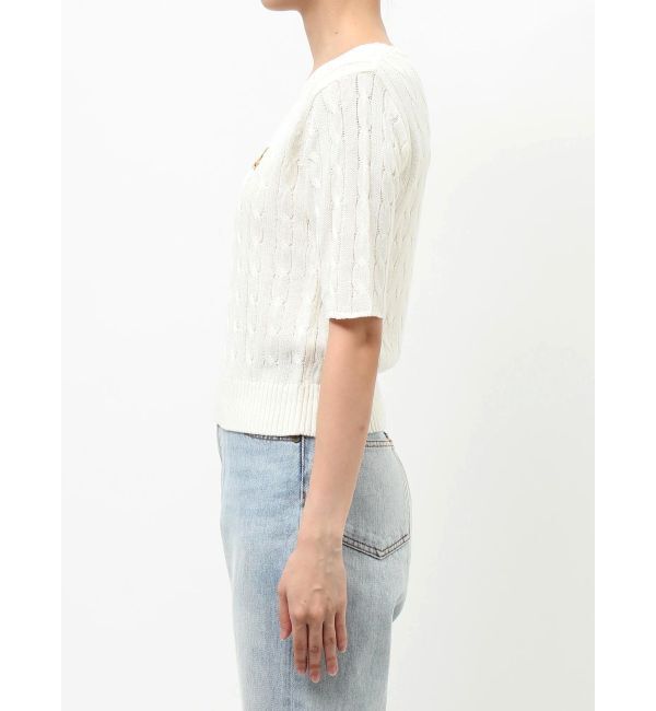 LAGUNAMOON「【POLO BCSコラボ】ベアケーブルニットプルオーバー」|ニット・セーター|