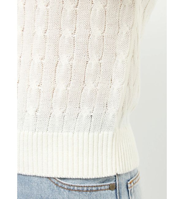 LAGUNAMOON「【POLO BCSコラボ】ベアケーブルニットプルオーバー」|ニット・セーター|