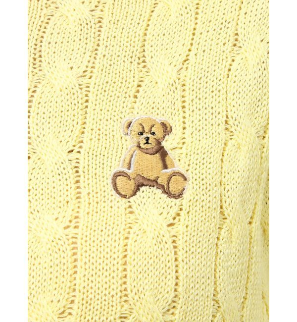 LAGUNAMOON「【POLO BCSコラボ】ベアケーブルニットプルオーバー」|ニット・セーター|