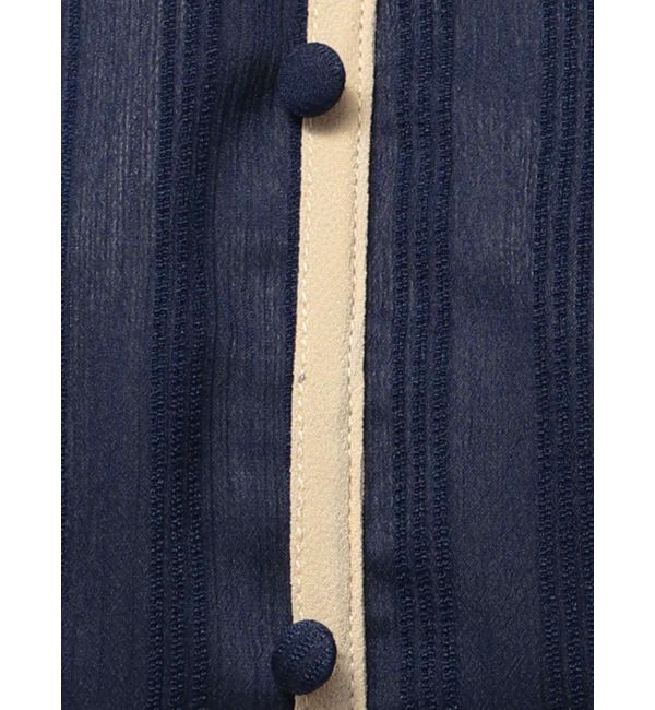 LAGUNAMOON「【追加生産】バイカラーパイピングワンピース」|ワンピース|