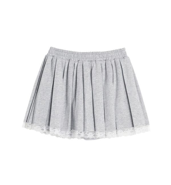 EVRIS「プリーツスウェットミニスカート【セットアップ着用可能】」|スカート|