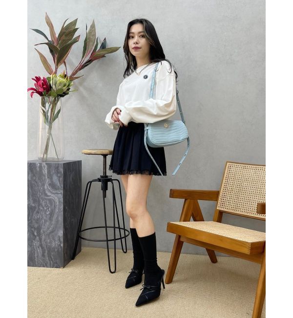 EVRIS「プリーツスウェットミニスカート【セットアップ着用可能】」|スカート|