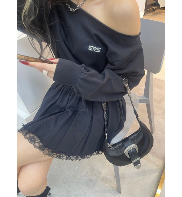 EVRIS「プリーツスウェットミニスカート【セットアップ着用可能】」|スカート|