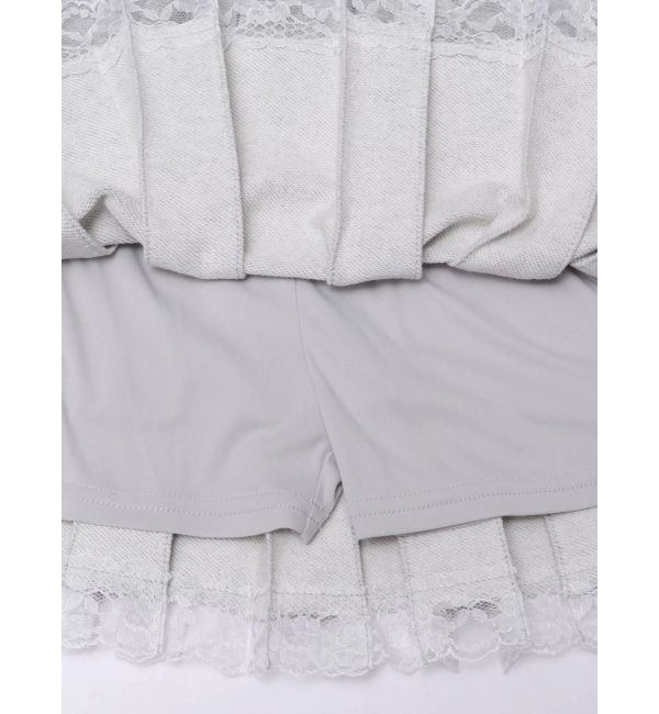 EVRIS「プリーツスウェットミニスカート【セットアップ着用可能】」|スカート|