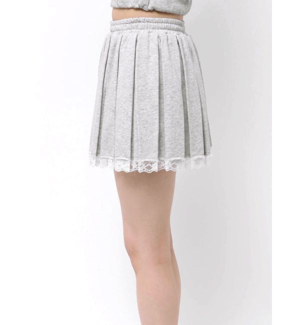 EVRIS「プリーツスウェットミニスカート【セットアップ着用可能】」|スカート|