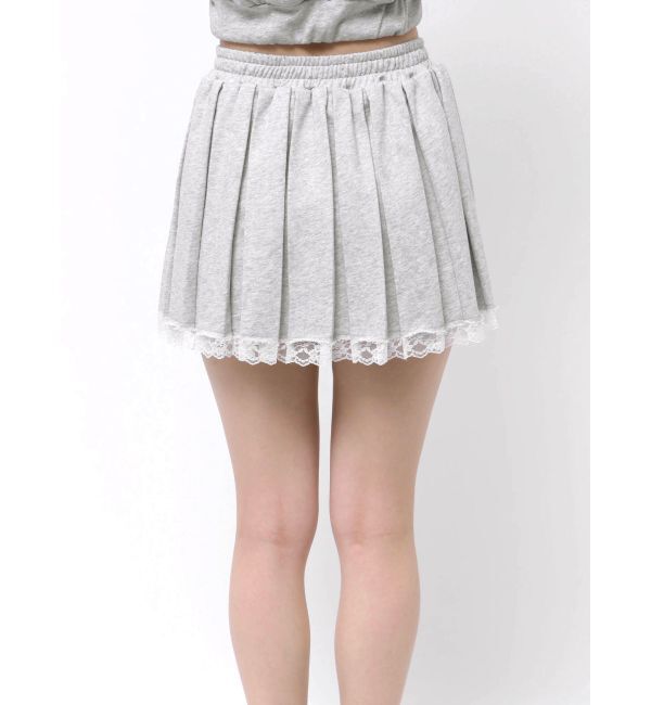 EVRIS「プリーツスウェットミニスカート【セットアップ着用可能】」|スカート|