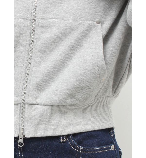 EVRIS「フロントジップオフショルスウェットトップス【セットアップ着用可能】」|スウェット・ジャージ|