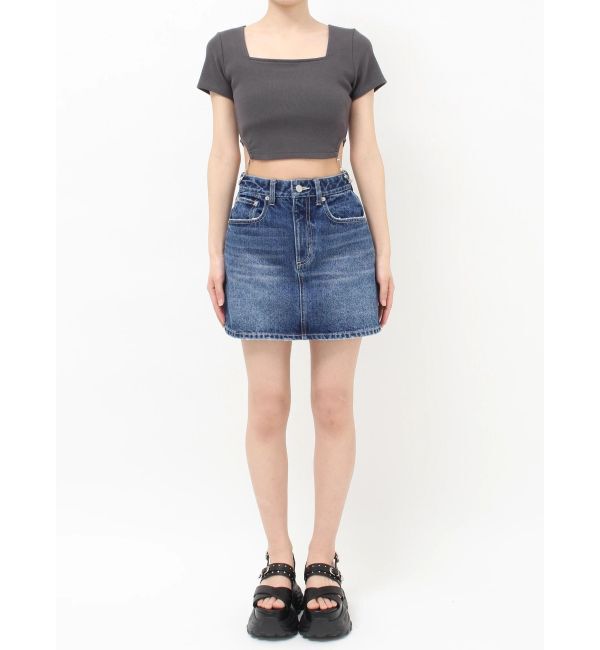 EVRIS「サイドビジューチェーントップス」|Tシャツ・カットソー|