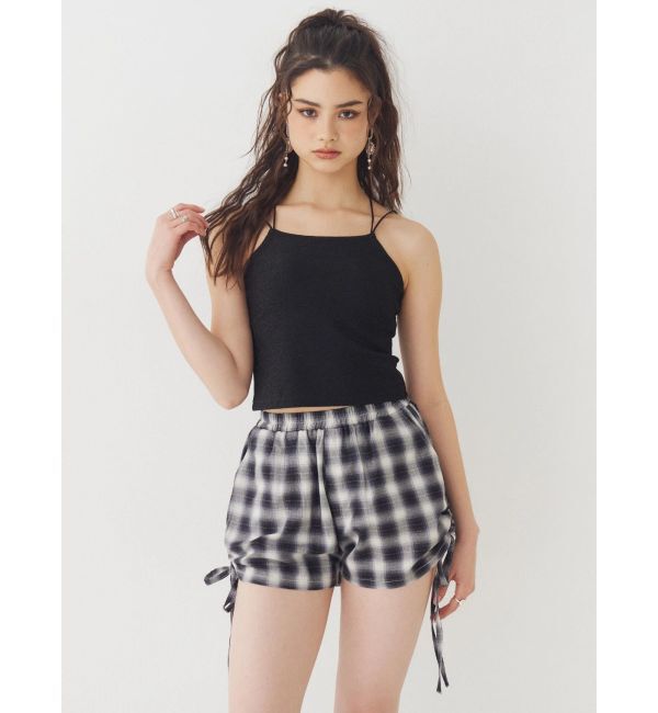 EVRIS「チェックショートパンツ【セットアップ着用可能】」|その他|