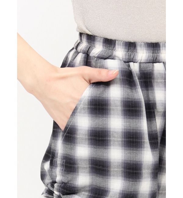 EVRIS「チェックショートパンツ【セットアップ着用可能】」|その他|