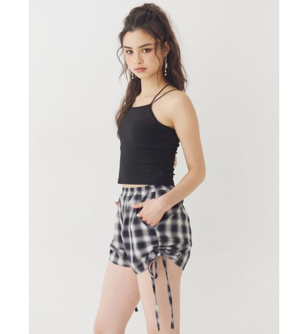 EVRIS「チェックショートパンツ【セットアップ着用可能】」|その他|