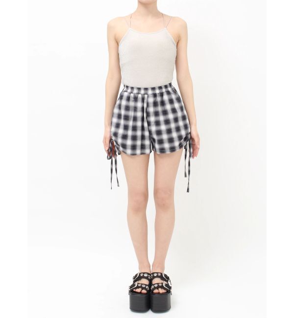 EVRIS「チェックショートパンツ【セットアップ着用可能】」|その他|