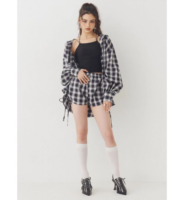 EVRIS「チェックショートパンツ【セットアップ着用可能】」|その他|