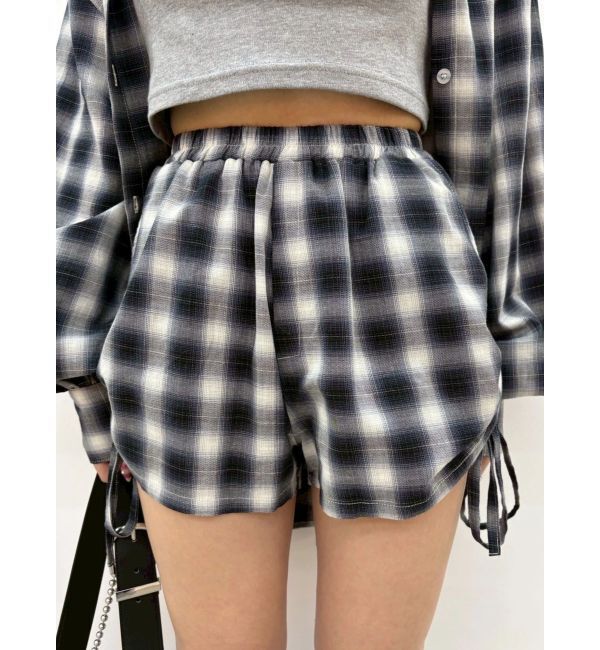 EVRIS「チェックショートパンツ【セットアップ着用可能】」|その他|