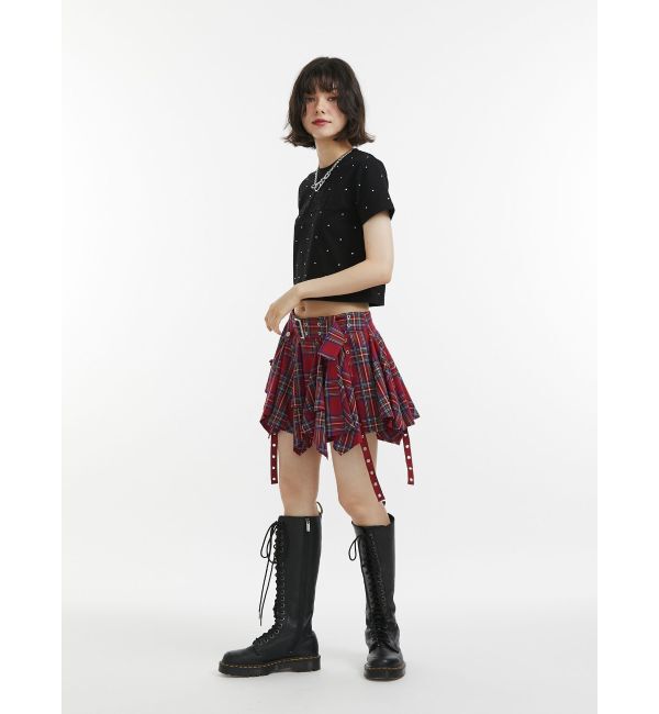 jouetie「ラインストーンロゴTシャツ」|Tシャツ・カットソー|