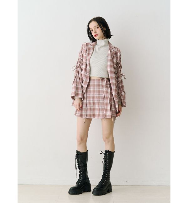 jouetie「リボンプリーツスカパン【セットアップ対応】」|スカート|