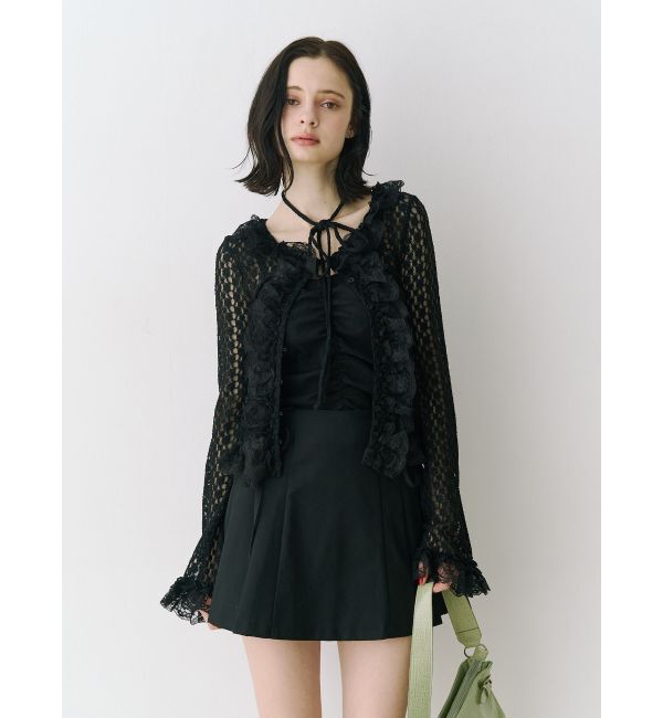 jouetie「リボンプリーツスカパン【セットアップ対応】」|スカート|