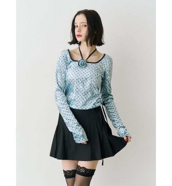 jouetie「リボンプリーツスカパン【セットアップ対応】」|スカート|