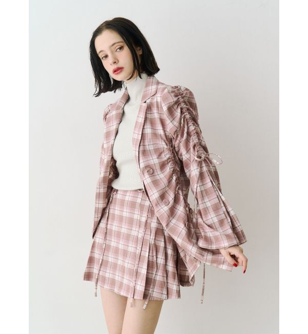 jouetie「リボンプリーツスカパン【セットアップ対応】」|スカート|