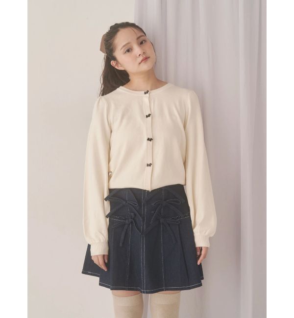 merry jenny「terrier button knit cardigan」|カーディガン|