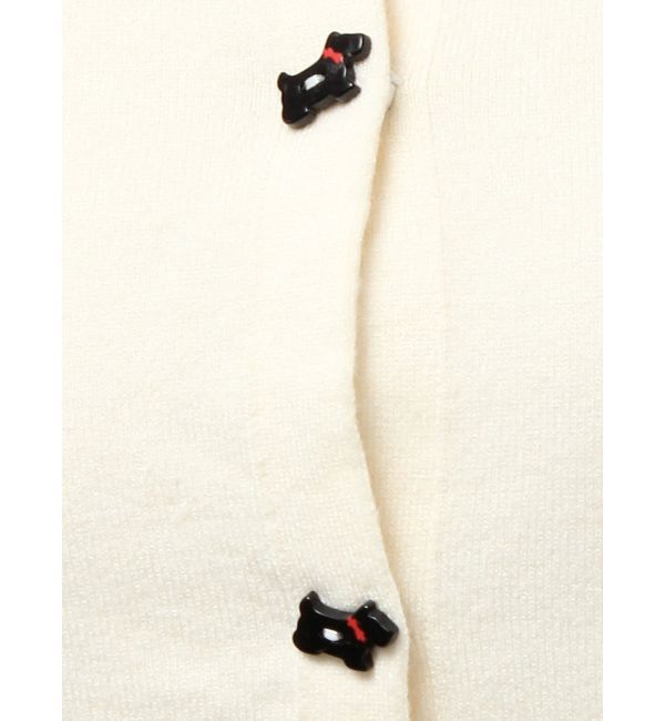 merry jenny「terrier button knit cardigan」|カーディガン|
