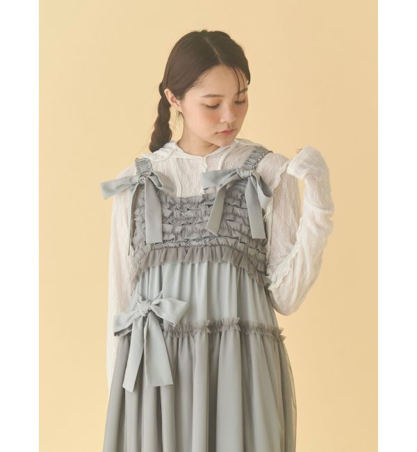 merry jenny「rabbitレースフードtops」|Tシャツ・カットソー|