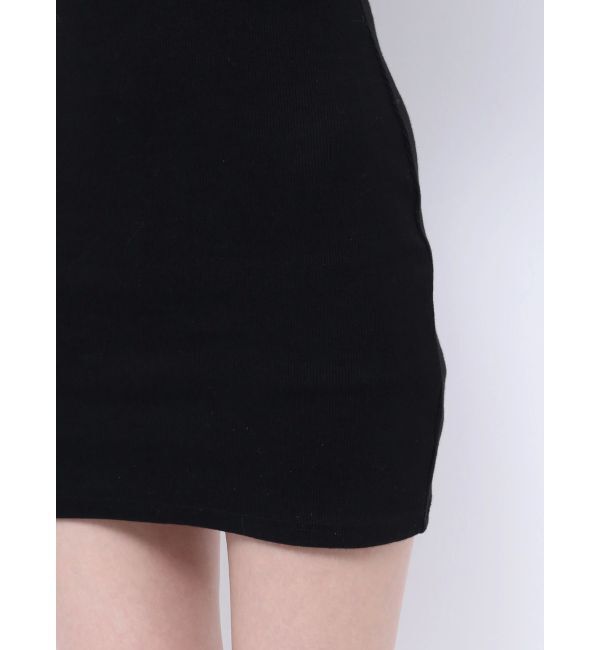 GYDA「BACK TWISTオフショルテレコタイトワンピース」|ワンピース|