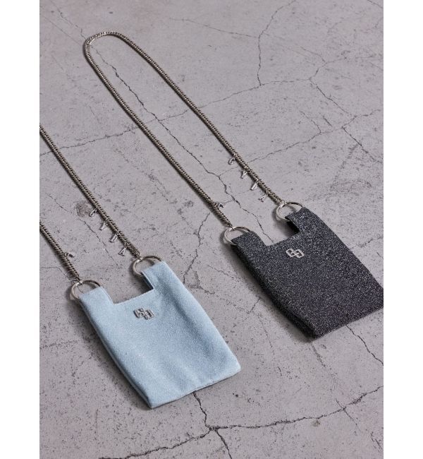 GYDA「GG GLITTERスマホショルダーBAG」|ショルダー・メッセンジャー|