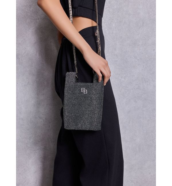 GYDA「GG GLITTERスマホショルダーBAG」|ショルダー・メッセンジャー|
