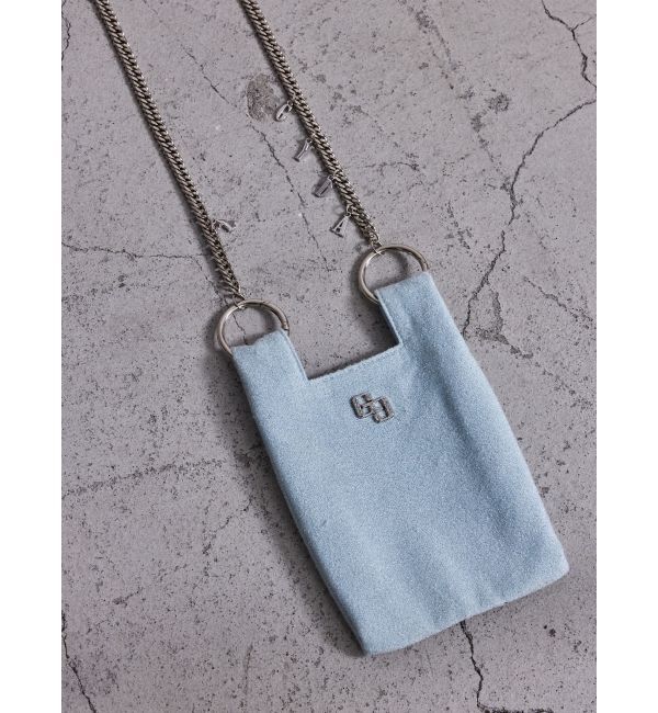 GYDA「GG GLITTERスマホショルダーBAG」|ショルダー・メッセンジャー|ミントグリーン