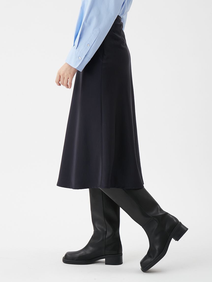 Mila Owen「クワットサテンナロースカート」|スカート|