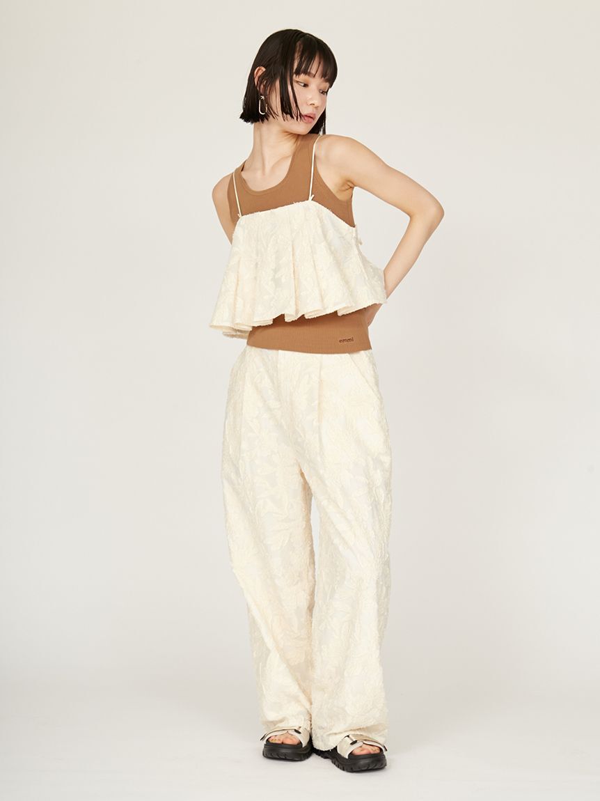 emmi atelier「タックビスチェ」|ベスト・ジレ|