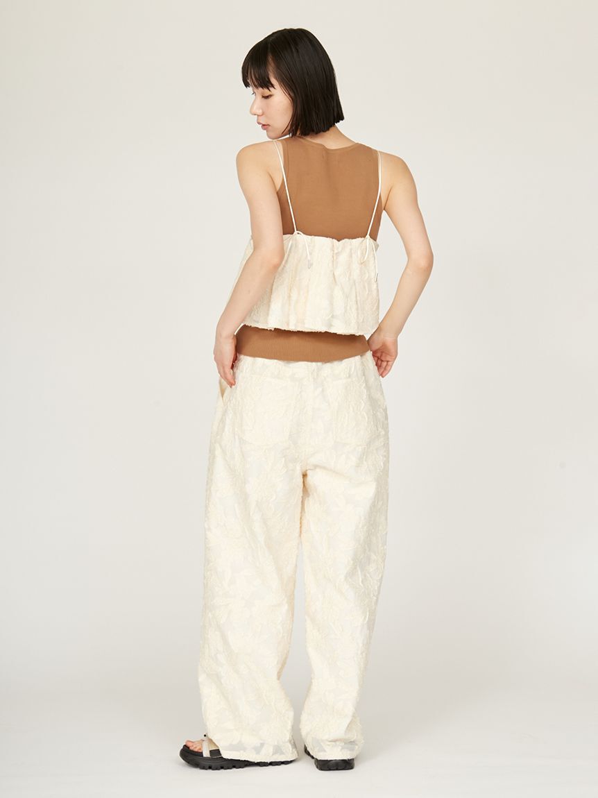 emmi atelier「タックビスチェ」|ベスト・ジレ|