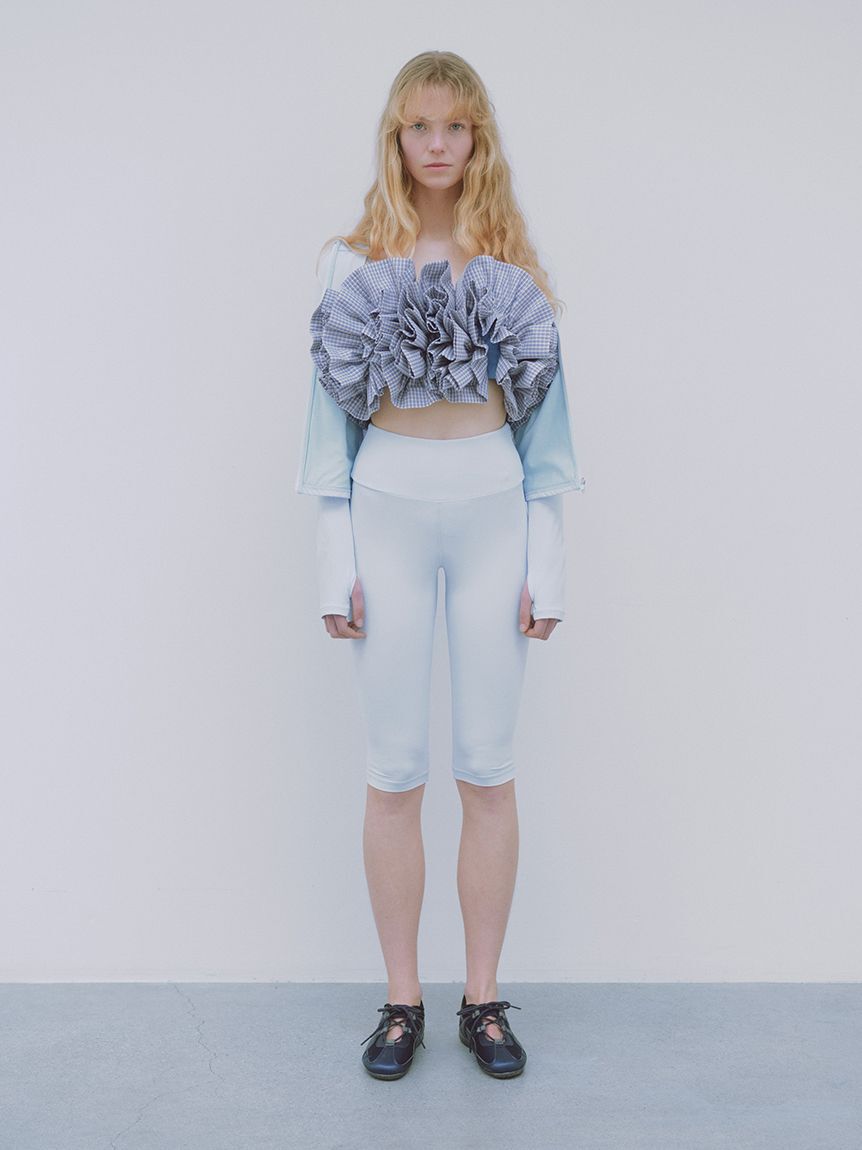 emmi yoga「【Sustainaretch】ハーフレギンス/UVカット/接触冷感」|その他|