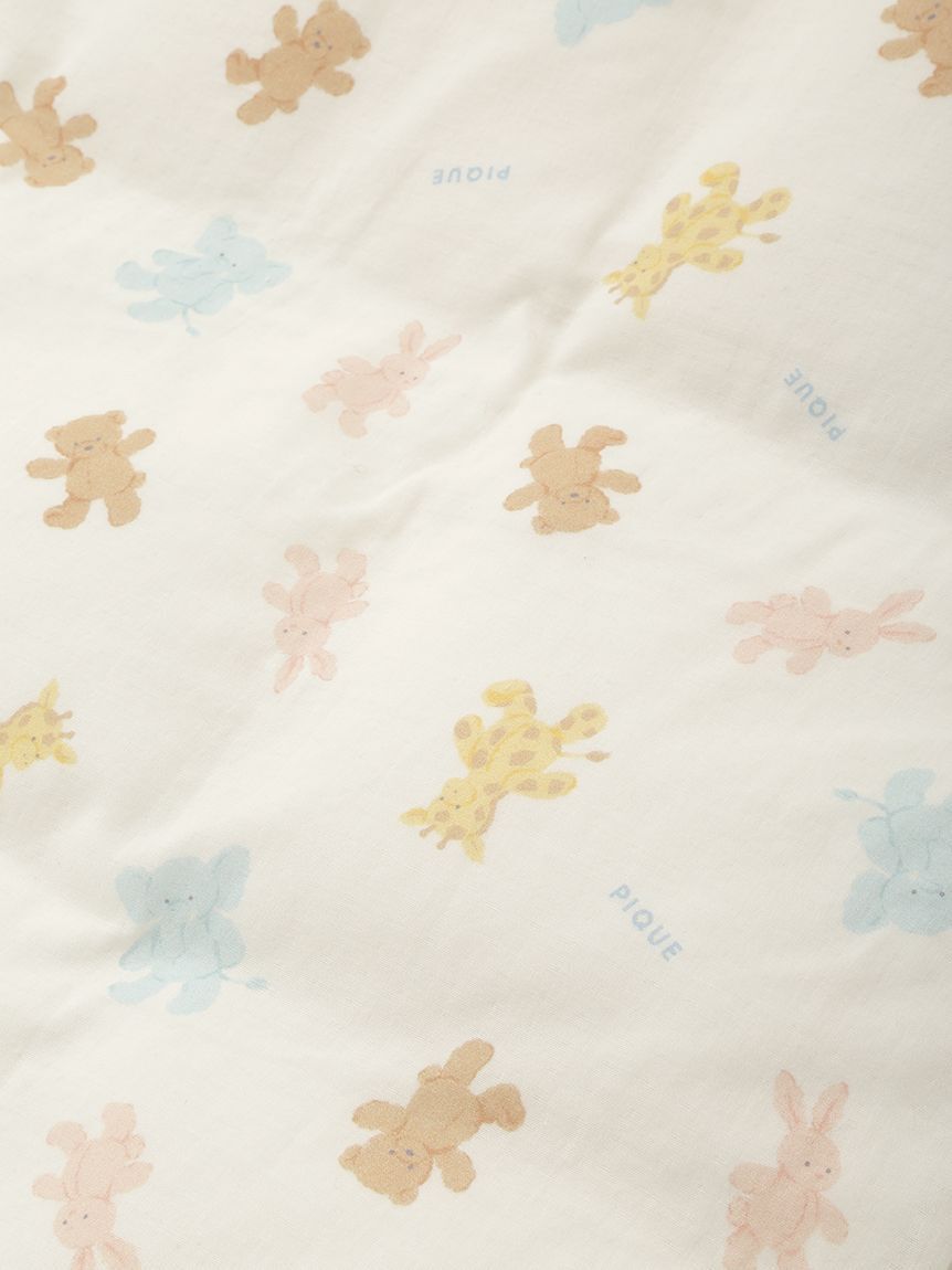 gelato pique Sleep「【Sleep】【BABY】ぬいぐるみ柄 掛け布団カバー」|その他|