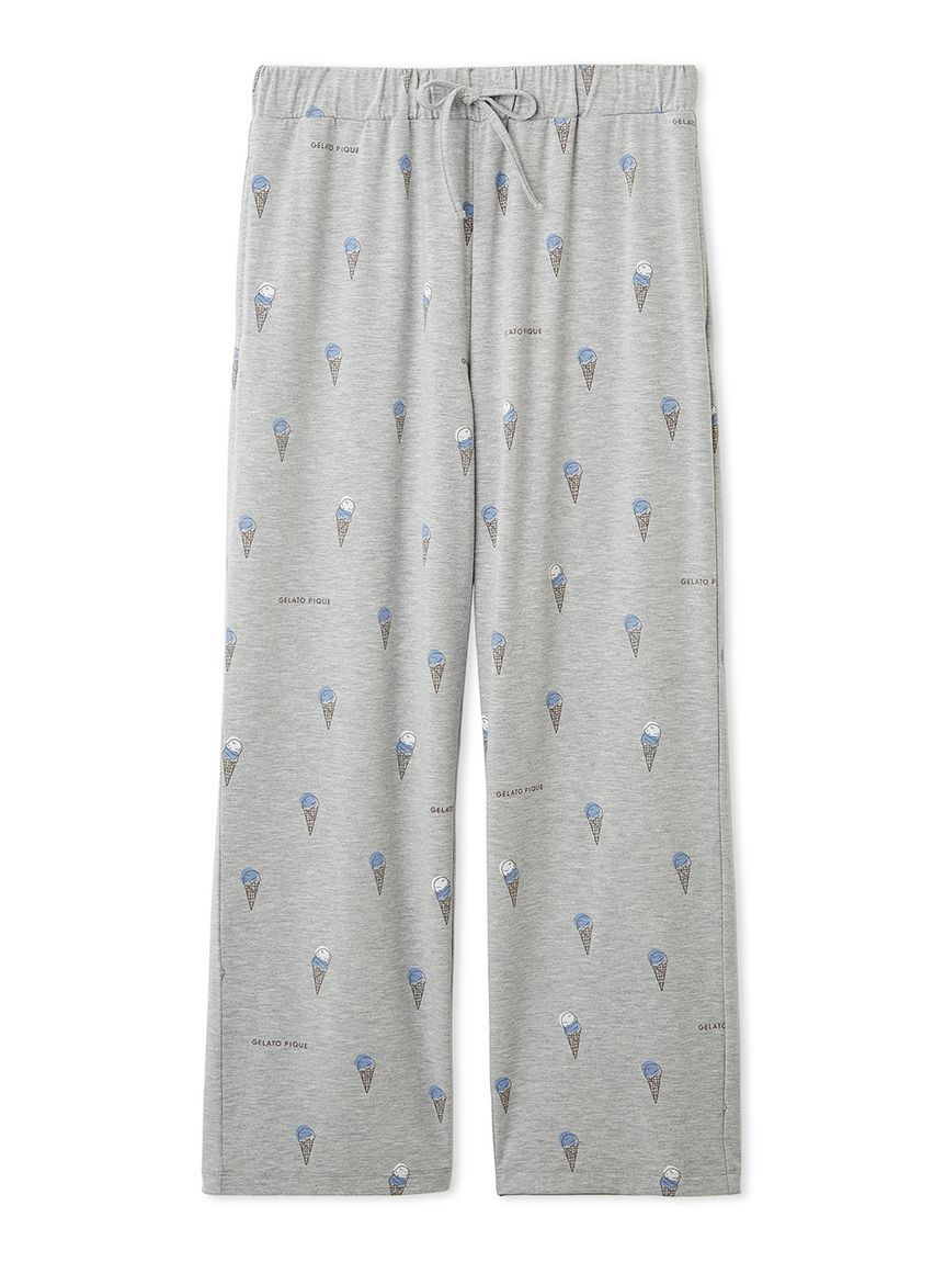 GELATO PIQUE HOMME「【IFMC.】【HOMME】総柄ロングパンツ」|ルームウェア|B