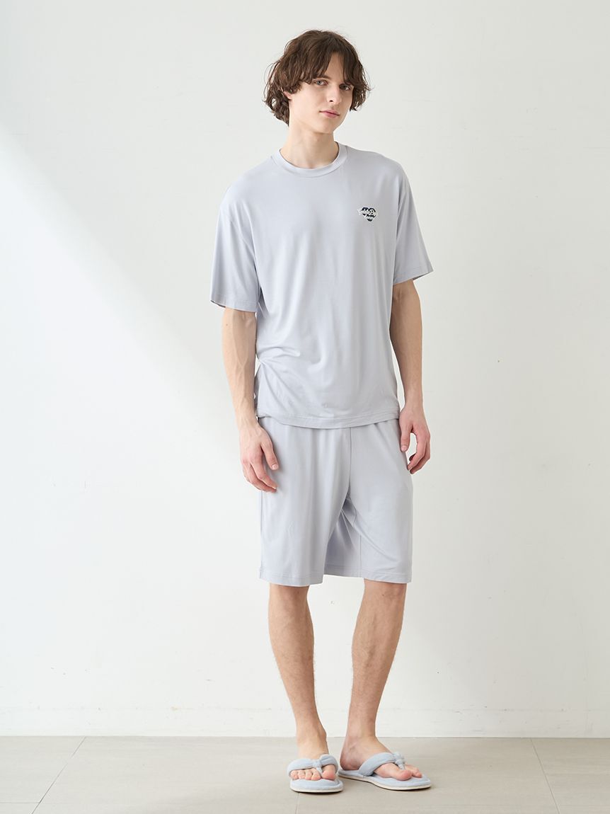 GELATO PIQUE HOMME「【HOMME】【接触冷感】ハートロゴTシャツ」|ルームウェア|