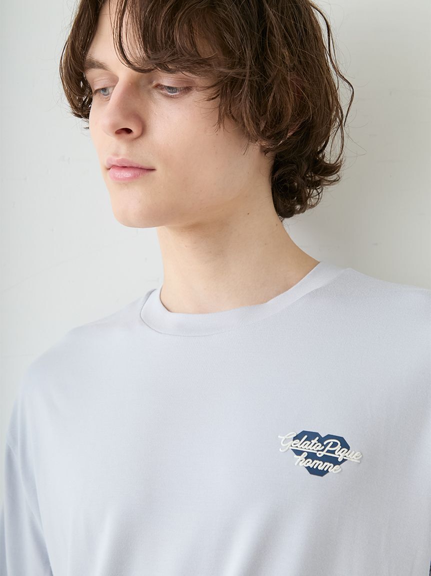 GELATO PIQUE HOMME「【HOMME】【接触冷感】ハートロゴTシャツ」|ルームウェア|